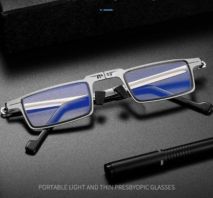 Screwless ultra light folding glasses (free box)