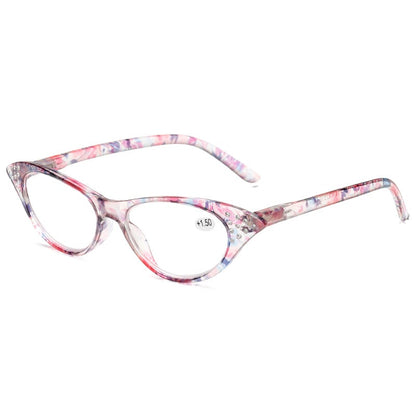 Cat-eye anti-blue light presbyopic glasses