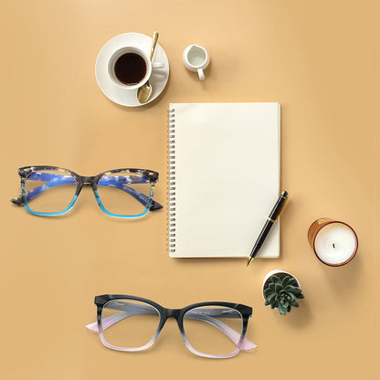 Anti-blue light reading glasses