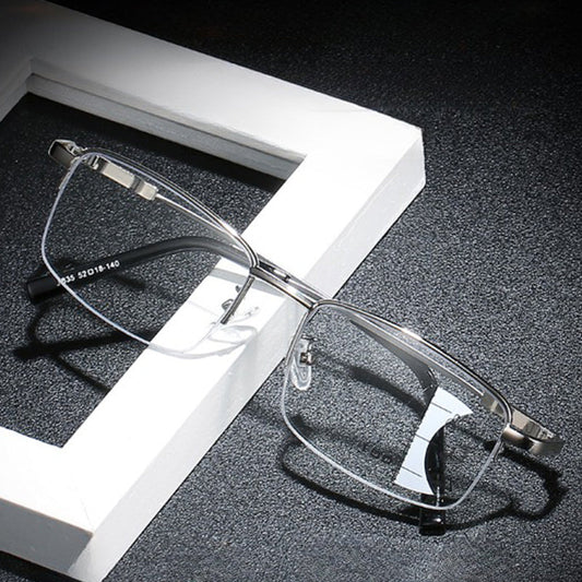 Ring focus progressive multi-focal reading glasses