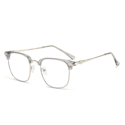 Half frame anti-blue light reading glasses