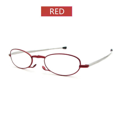 Mini portable folding reading glasses