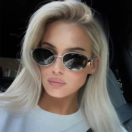 Eyehoo Oval Retro Sunglasses