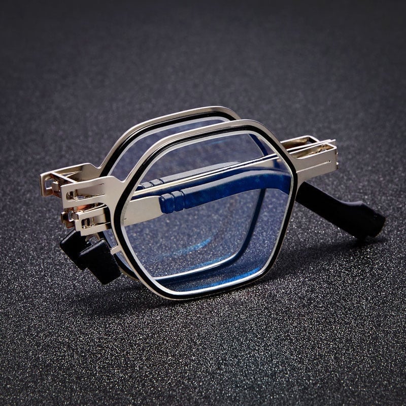 Screwless ultra light folding glasses (free box)