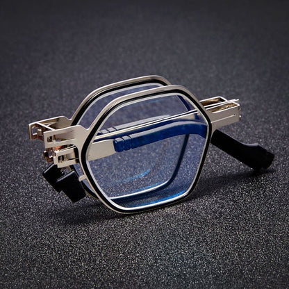 Screwless ultra light folding glasses (free box)