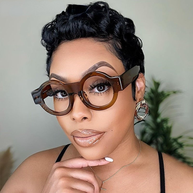 Round Anti Blue Light Blocking Glasses