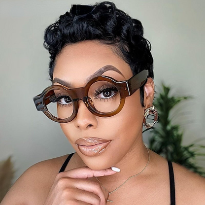Round Anti Blue Light Blocking Glasses