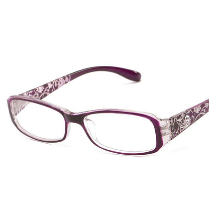 Spring hinge reading glasses