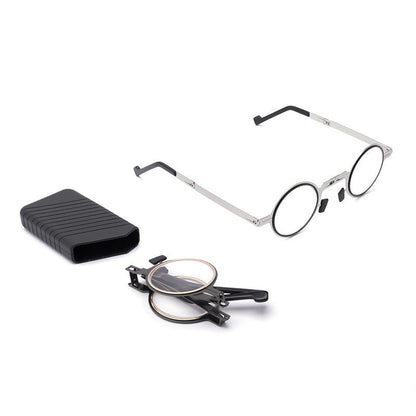 Anti-blue light foldable metal frame