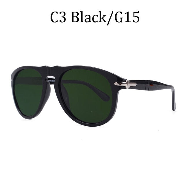 Vintage Pilot Steve Style Polarized Sunglasses