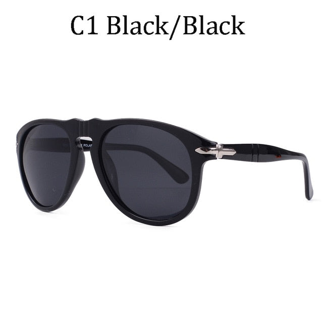 Vintage Pilot Steve Style Polarized Sunglasses