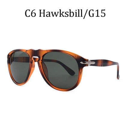 Vintage Pilot Steve Style Polarized Sunglasses