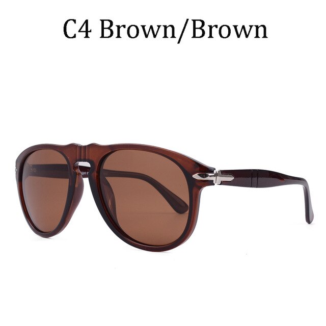 Vintage Pilot Steve Style Polarized Sunglasses