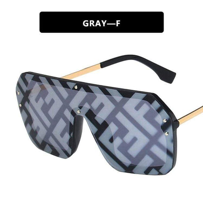 Futuristic Leopard FF Sunglasses