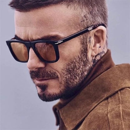 Fashion Rivet Retro Beckham Style Driver Eyewear
