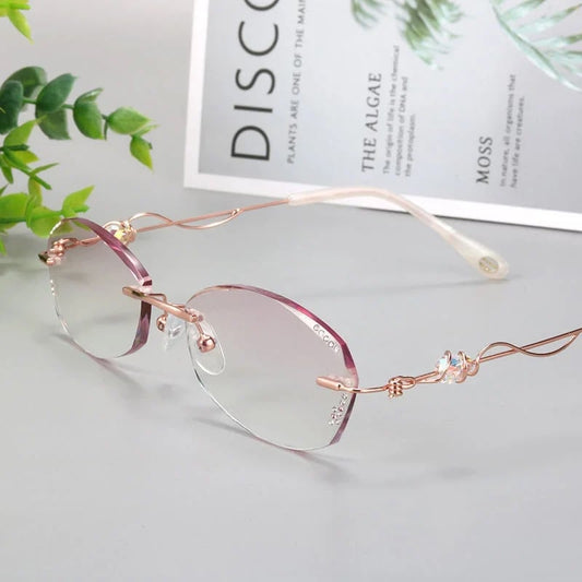 Presbyopia frameless anti-fatigue mirror