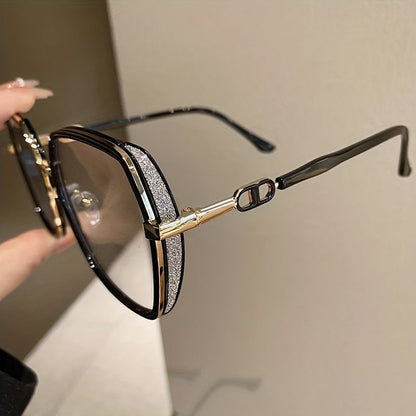Glitter anti-blue light glasses