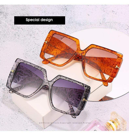 Classic Oversized Square Sunglasses