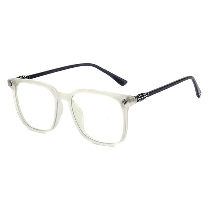 Retro square frame reading glasses