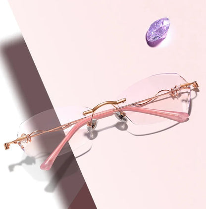 Presbyopia frameless anti-fatigue mirror