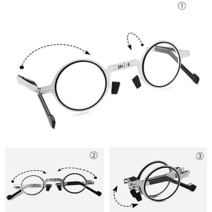 Screwless ultra light folding glasses (free box)