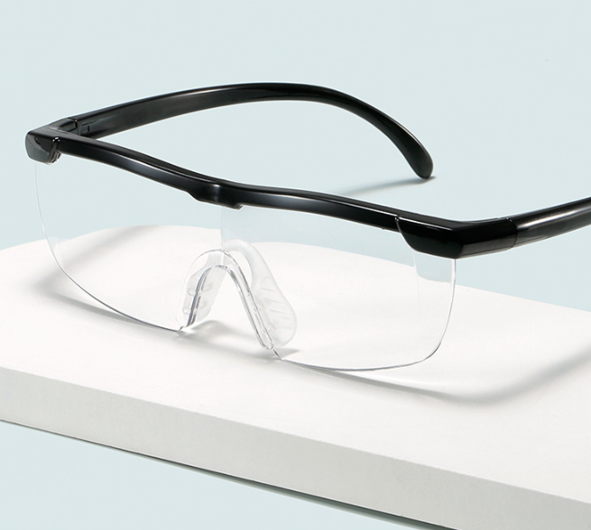 Dual focus reading glasses