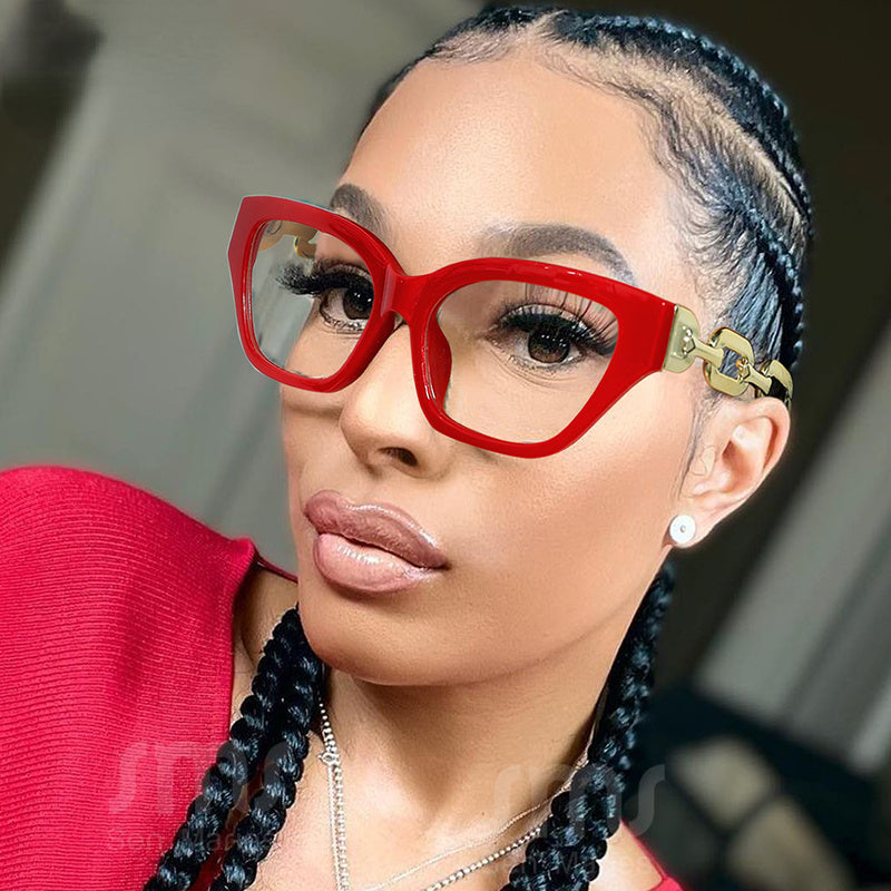 Cat Eye Anti Blue Eyeglasses