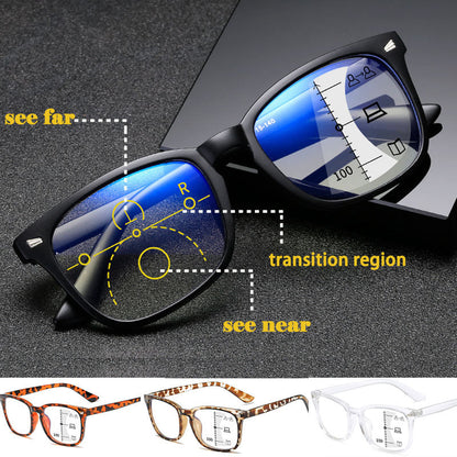Full-frame reading glasses fashion business