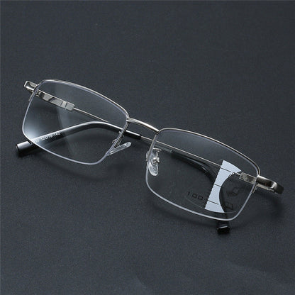 Ring focus progressive multi-focal reading glasses