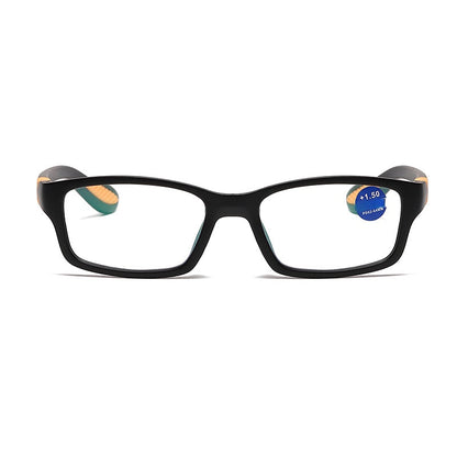 Anti-blue light presbyopic glasses