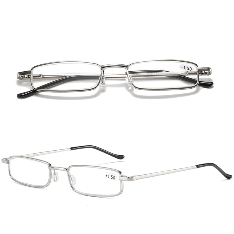 Portable anti-blue light reading glasses