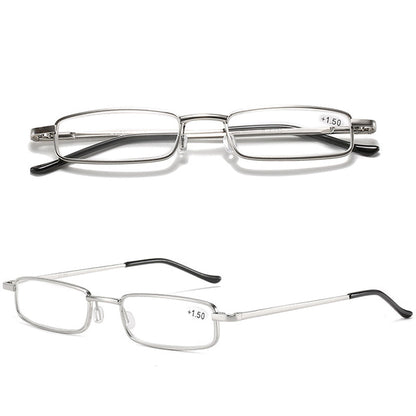 Portable anti-blue light reading glasses