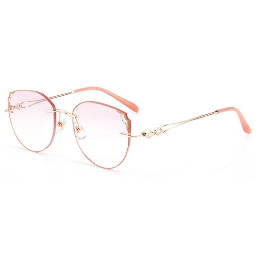 Hd frameless anti-blue light reading glasses