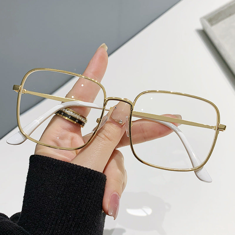 Glitter edge anti-blue light reading glasses