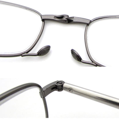 Mini portable folding reading glasses