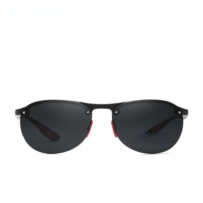 Rimless Oval Men's Sunglasses