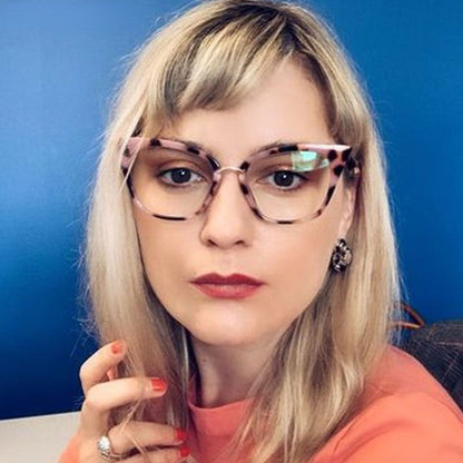 Cat Eye Anti Blue Light Ladies Computer Glasses