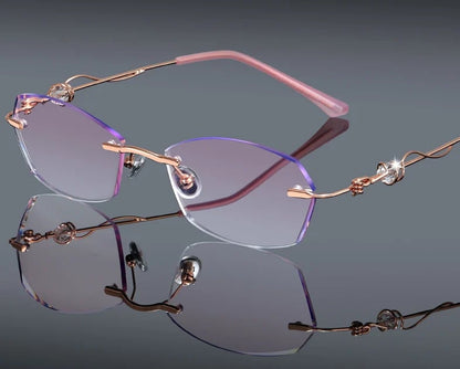 Presbyopia frameless anti-fatigue mirror