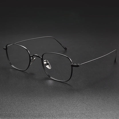 Retro Titanium Square Glasses Frame GWS199