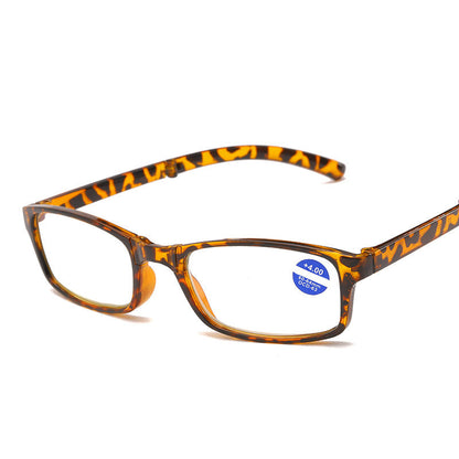 Anti-blue light portable folding reading glasses