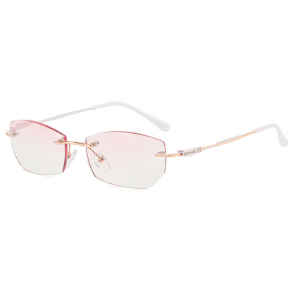 Double-layer ultra-light anti-blue light reading glasses