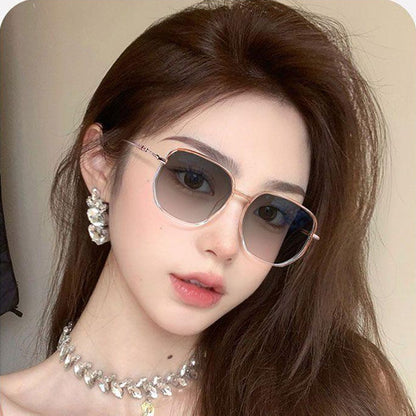 Photochromism anti-blue light presbyopia glasses
