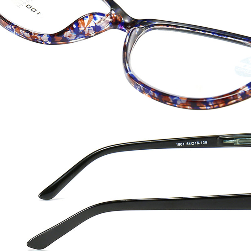 Progressive multi-focal anti-blue light reading glasses