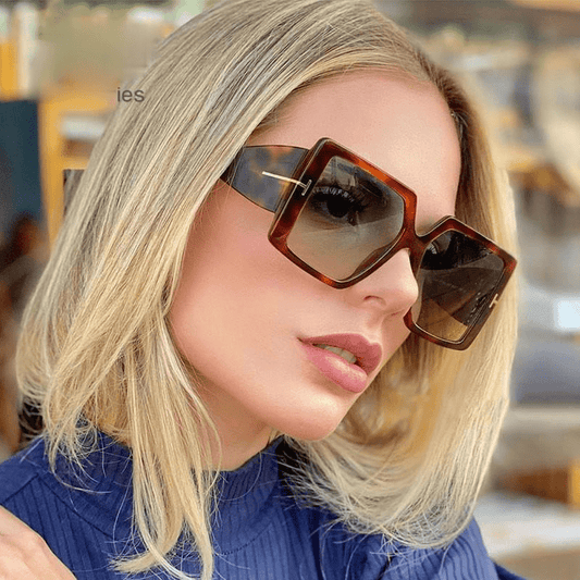 Classic Oversized Square Sunglasses