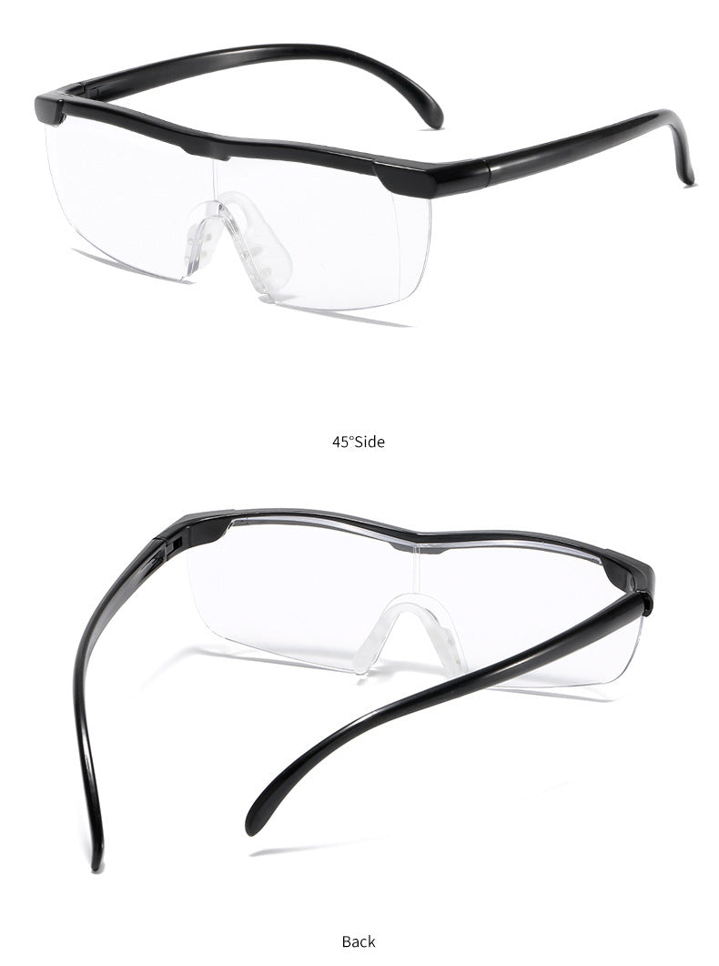 Dual focus reading glasses