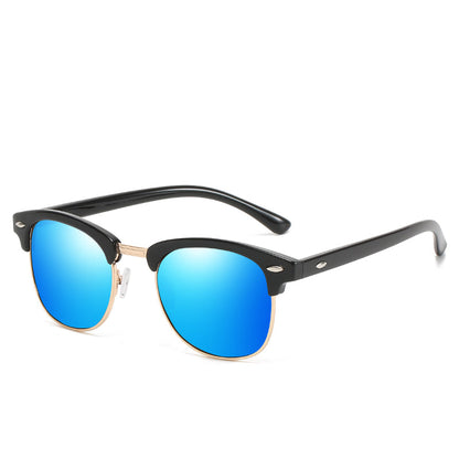 Men's Semi-rimless Fashion Sunglasses