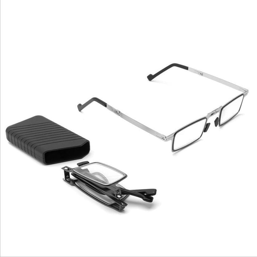 Screwless ultra light folding glasses (free box)