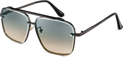 Fashion Square Pilot Sunglasses