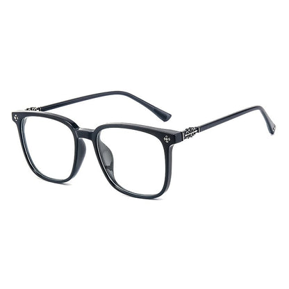 Retro square frame reading glasses