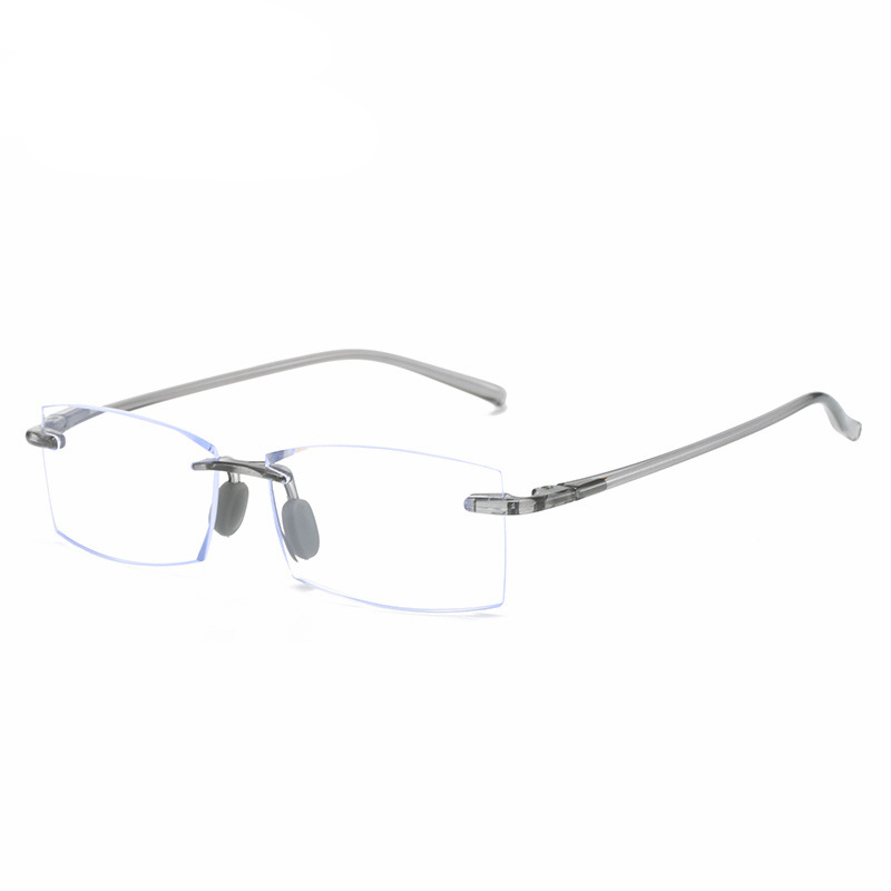 Hd square anti-blue light reading glasses